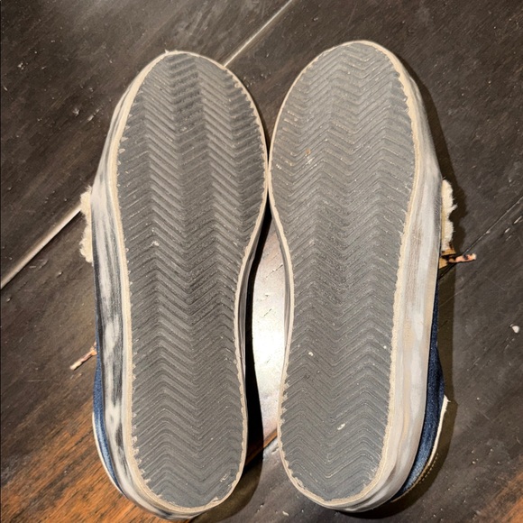 Gorgeous!! GGDB Blue Jean- White- Gold, Sherpa. Size 9. - Picture 7 of 16